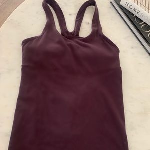 Lululemon Maroon tank top. Size 4